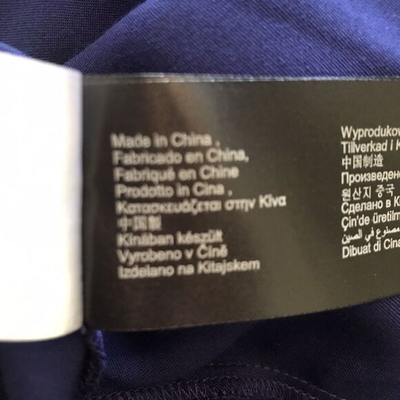 ST Studio Woman's Blue Mini Open Shoulder Ruffle Dress Size 34 (S) - Picture 14 of 14